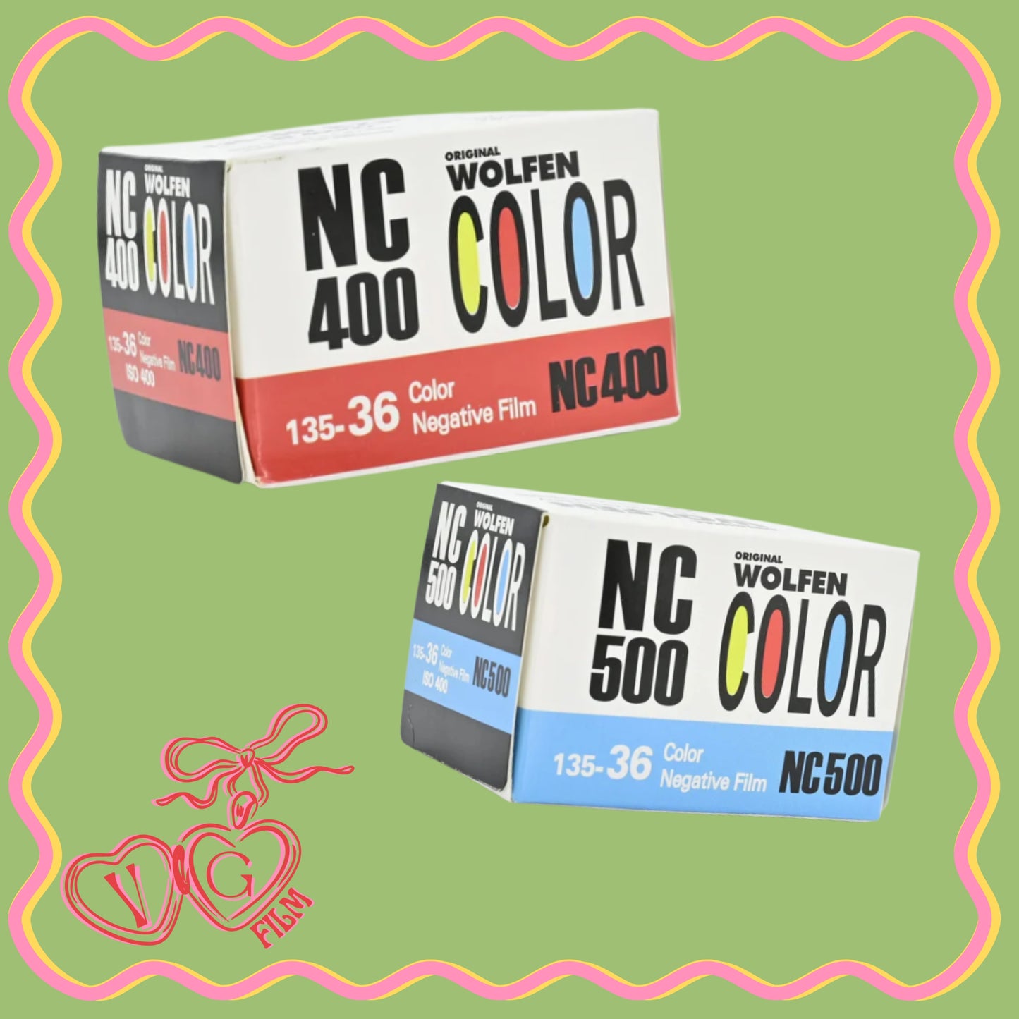 ORWO NC400 + NC500 Two Pack