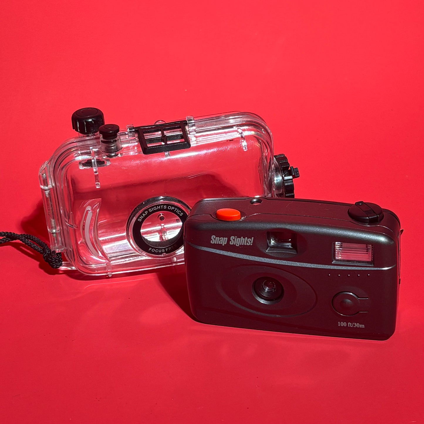 PREOWNED Snap Sights Film Camera + Underwater Case