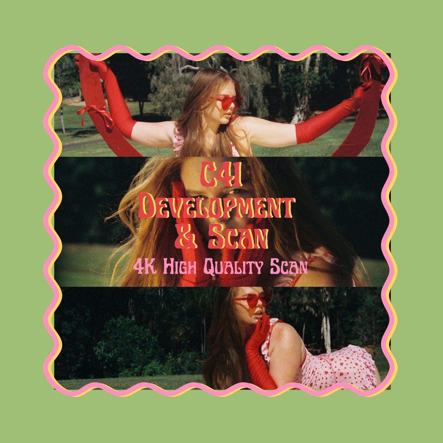 C41 Colour Development & Scan (4K High Quality)