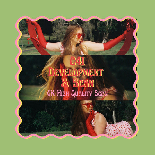 C41 Colour Development & Scan (4K High Quality)