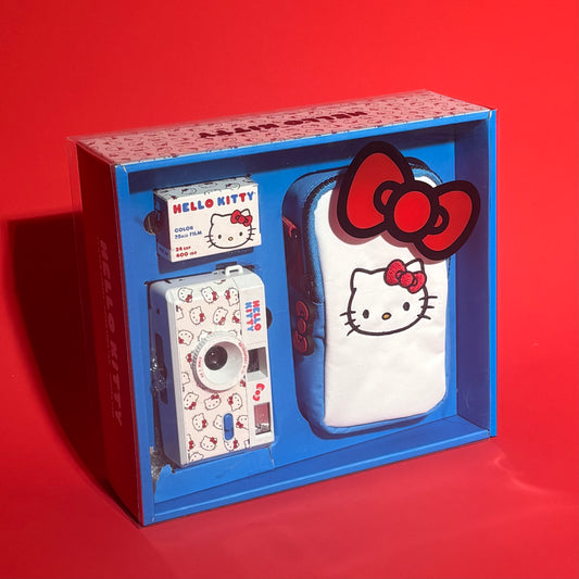 Retrospekt Hello Kitty 35mm Camera, Bag and Film Gift Box