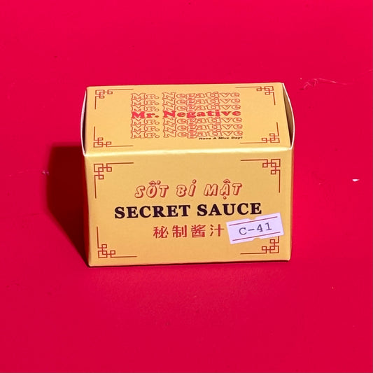 Mr Negative Secret Sauce