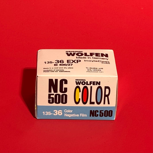 ORWO Wolfen NC500 (Expiry 03/25)